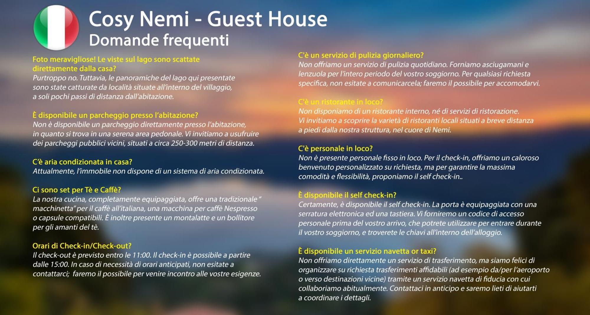Cosy Nemi - Guest House ภายนอก รูปภาพ